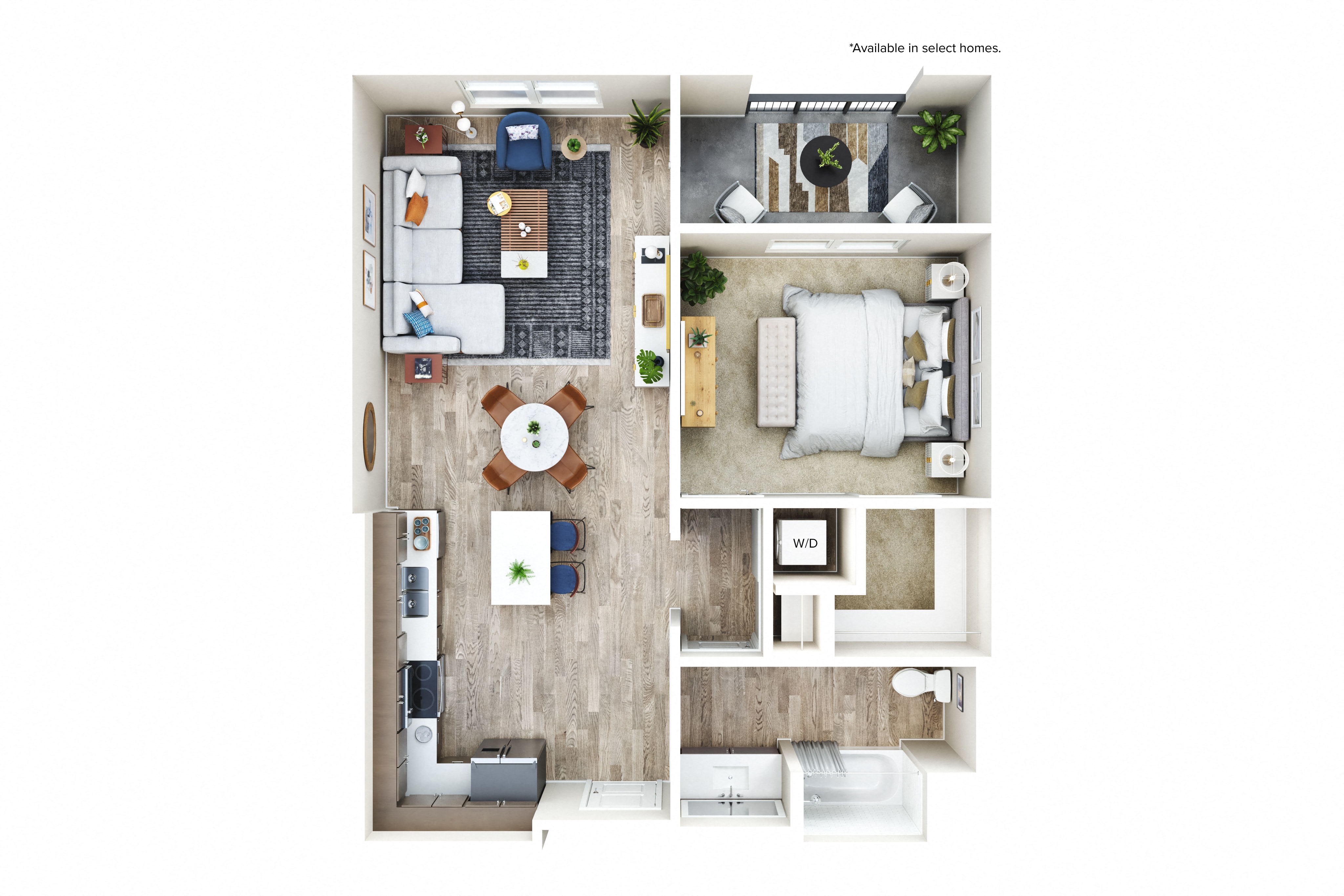 A1 floor plan